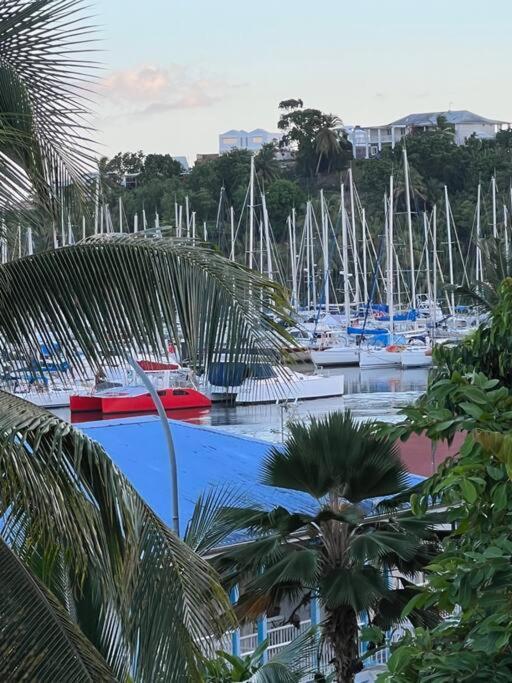 Duplex Marina Gosier- Vue Mer Et Bateaux Equipe D'Une Citerne Reliee A L'Eau De Ville Le Gosier (Grande-Terre) Exterior foto